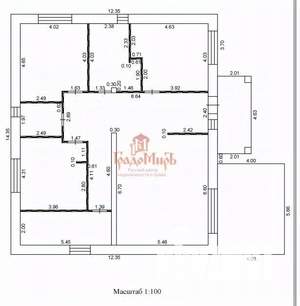 Дом 147м², 1-этажный, участок 6 сот.