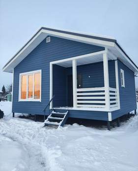 Дом 50м², 1-этажный, участок 8 сот.