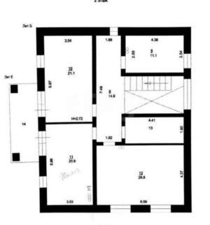 Дом 244м&sup2;, 3-этажный, участок 7 сот.  