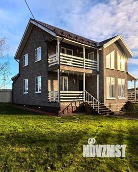 Коттедж 137м&sup2;, 2-этажный, участок 10 сот.  