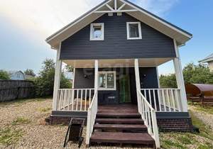 Дом 75м&sup2;, 2-этажный, участок 6 сот.  