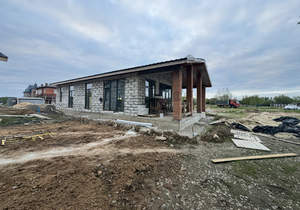 Дом 136м&sup2;, 1-этажный, участок 6 сот.  