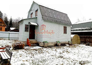 Дом 58м&sup2;, 2-этажный, участок 6 сот.  