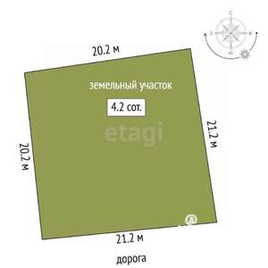 Дом 174м&sup2;, 2-этажный, участок 5 сот.  