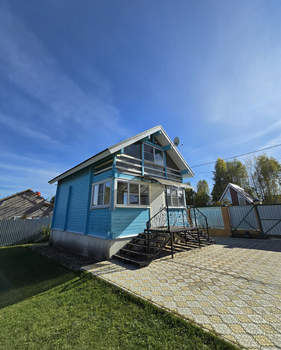 Дом 123м&sup2;, 2-этажный, участок 12 сот.  