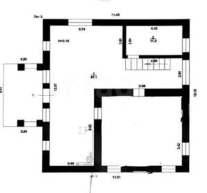 Дом 244м&sup2;, 3-этажный, участок 7 сот.  