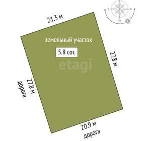 Дом 75м&sup2;, 2-этажный, участок 6 сот.  