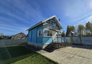 Дом 123м&sup2;, 2-этажный, участок 12 сот.  