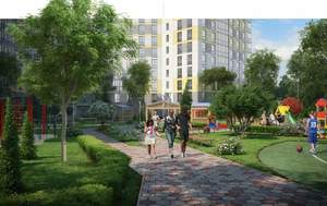 1-к квартира, на длительный срок, 35м2, 3/17 этаж