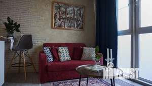 1-к квартира, посуточно, 40м2, 1/1 этаж