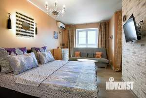 Студия квартира, посуточно, 52м2, 16/16 этаж