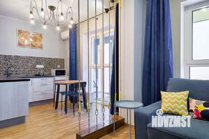 Студия квартира, посуточно, 34м2, 16/16 этаж