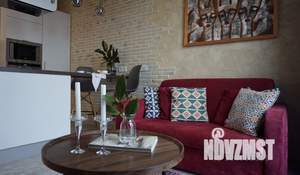 1-к квартира, посуточно, 40м2, 1/1 этаж