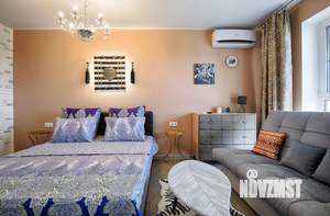 Студия квартира, посуточно, 52м2, 16/16 этаж