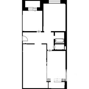 2-к квартира, на длительный срок, 63м2, 3/6 этаж
