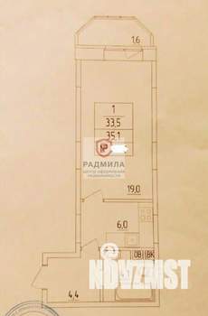 Студия квартира, вторичка, 34м2, 14/17 этаж