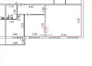2-к квартира, вторичка, 61м2, 10/11 этаж