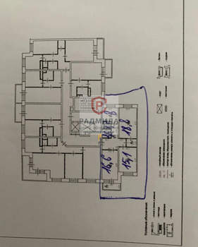 3-к квартира, вторичка, 78м2, 10/15 этаж