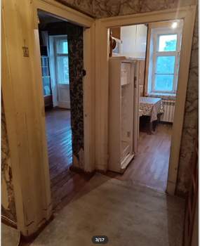 2-к квартира, вторичка, 56м2, 3/3 этаж