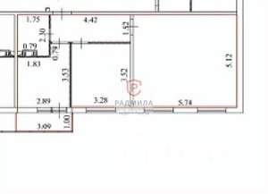 2-к квартира, вторичка, 61м2, 10/11 этаж