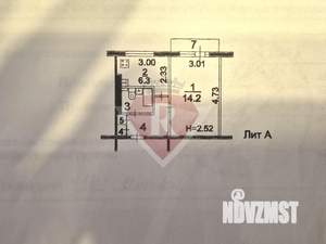 1-к квартира, вторичка, 29м2, 2/5 этаж