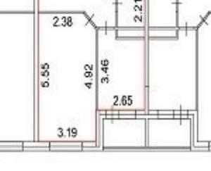 1-к квартира, вторичка, 37м2, 6/7 этаж