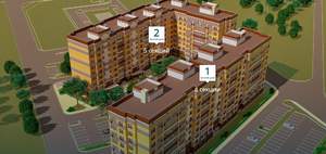 Студия квартира, вторичка, 24м2, 6/10 этаж