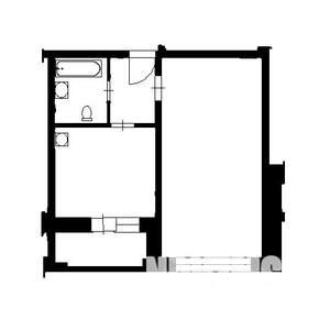 1-к квартира, вторичка, 40м2, 3/17 этаж
