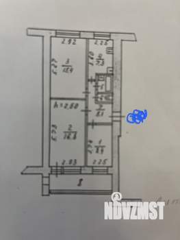 3-к квартира, вторичка, 64м2, 3/9 этаж