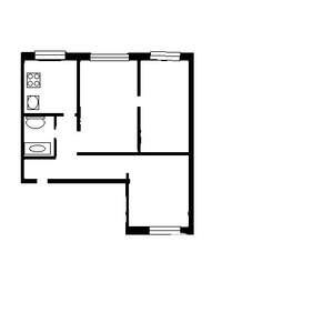3-к квартира, вторичка, 78м2, 4/5 этаж